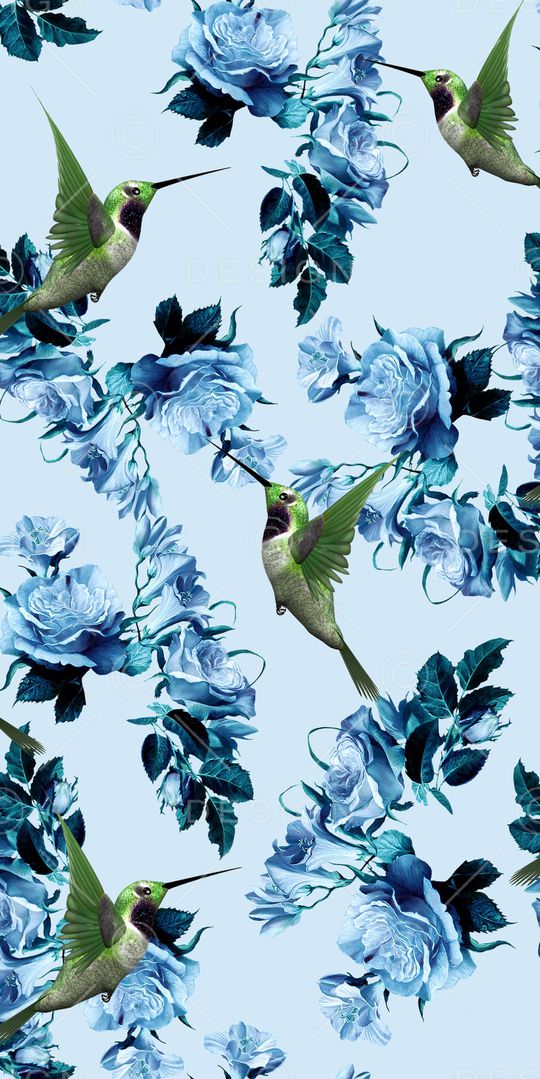 花鸟印花华亿平台图片