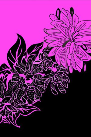 花卉几何印花华亿平台图片