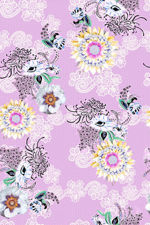 几何印花华亿平台图片