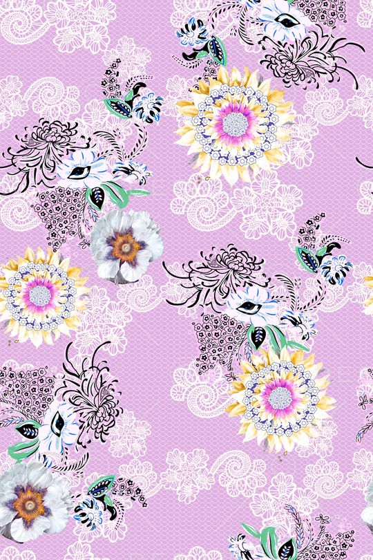 几何印花华亿平台图片