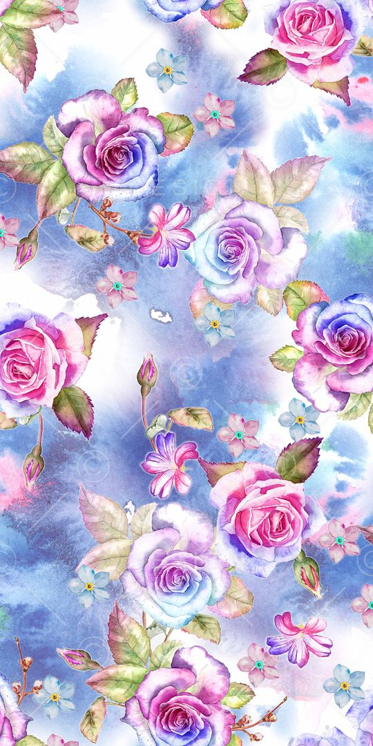 小碎花印花华亿平台图片