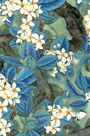 小碎花印花华亿平台图片