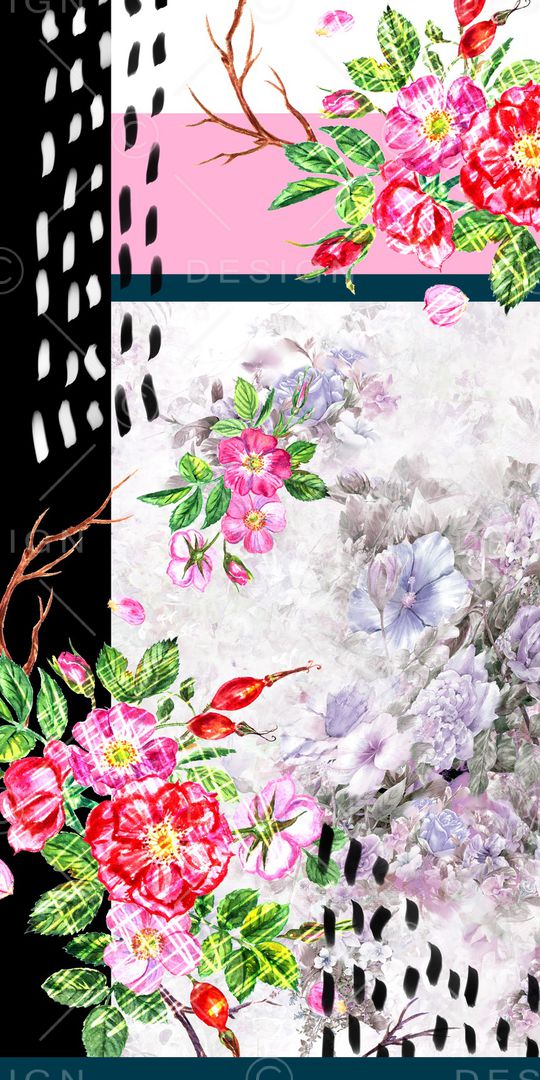 几何印花华亿平台图片