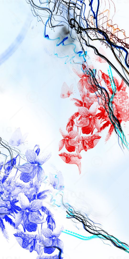 水彩印花华亿平台图片