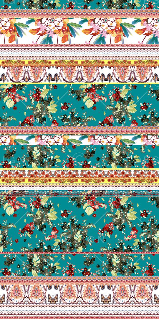 波西米亚印花华亿平台图片