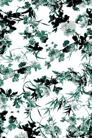 乱花印花华亿平台图片