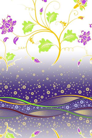 乱花印花华亿平台图片