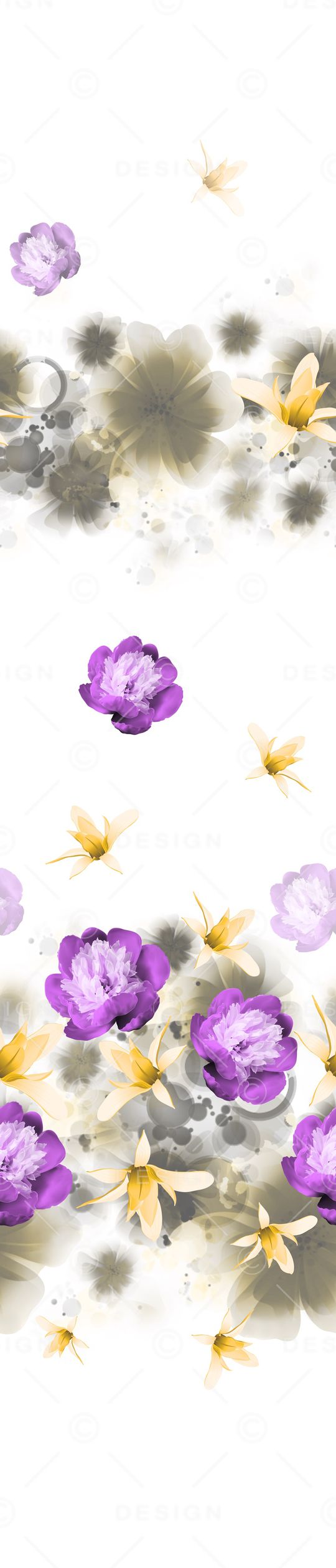 水墨印花华亿平台图片