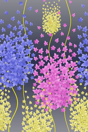 小碎花印花华亿平台图片