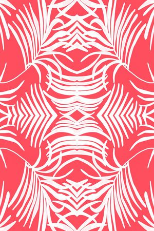 棕榈叶印花华亿平台图片