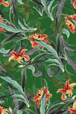 小碎花印花华亿平台图片