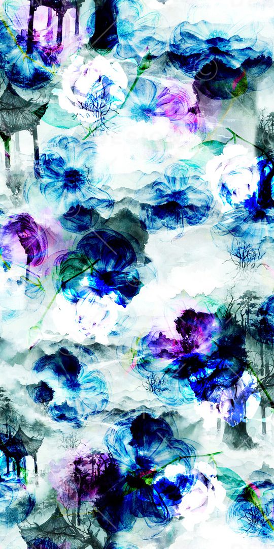 乱花印花华亿平台图片