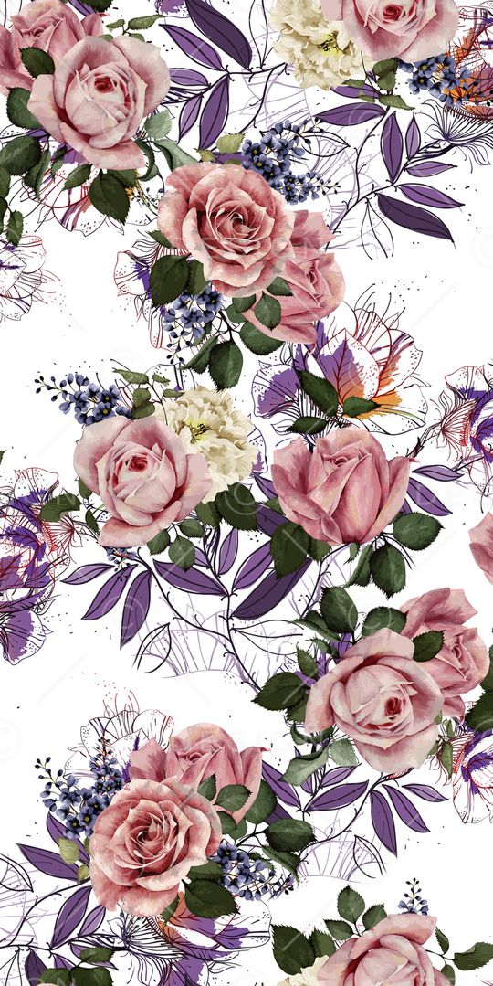 乱花印花华亿平台图片