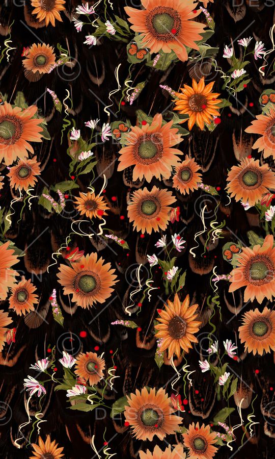 花朵印花华亿平台图片