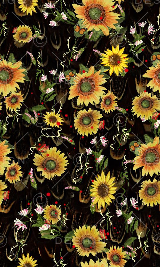 花朵印花华亿平台图片