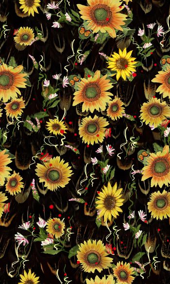 花朵印花华亿平台图片