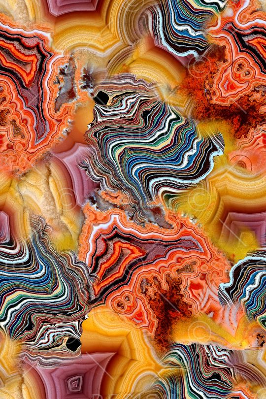 抽象印花华亿平台图片