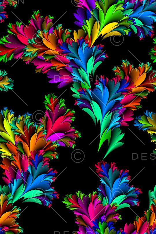 抽象印花华亿平台图片