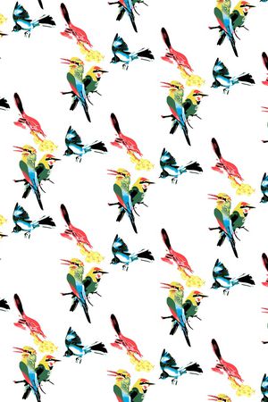 鸟印花华亿平台图片