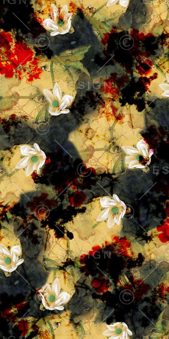 乱花印花华亿平台图片