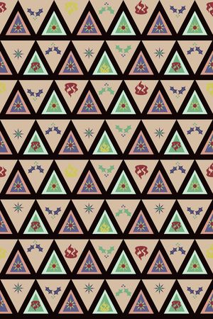 三角形印花华亿平台图片