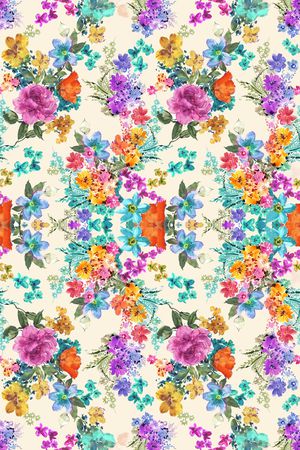 小碎花印花华亿平台图片