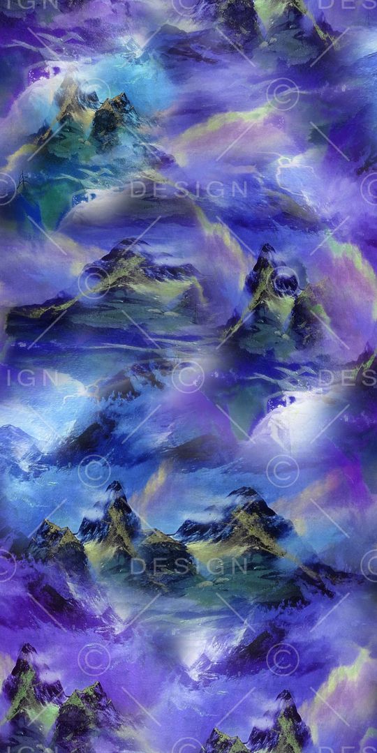 山脉印花华亿平台图片