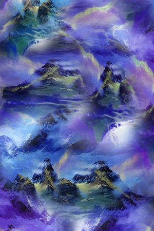 山脉印花华亿平台图片