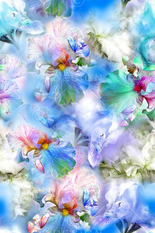 抽象印花华亿平台图片