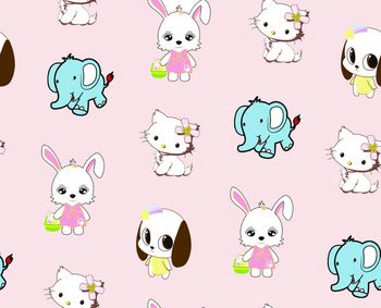 兔子印花华亿平台图片