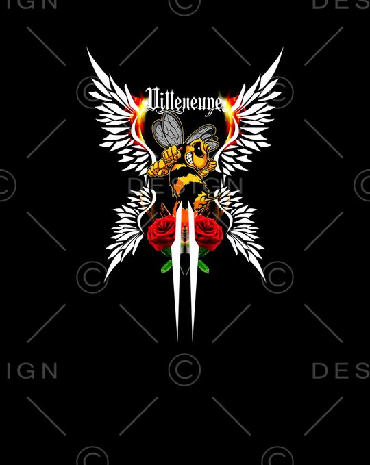 蜜蜂印花华亿平台图片