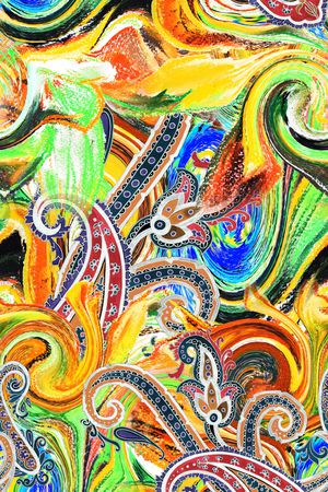 水彩印花华亿平台图片