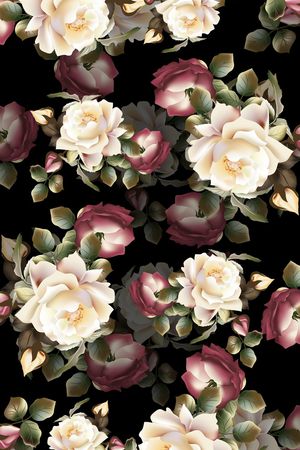 康乃馨印花华亿平台图片