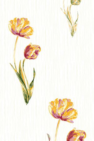 郁金香印花华亿平台图片