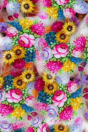 手绘印花华亿平台图片