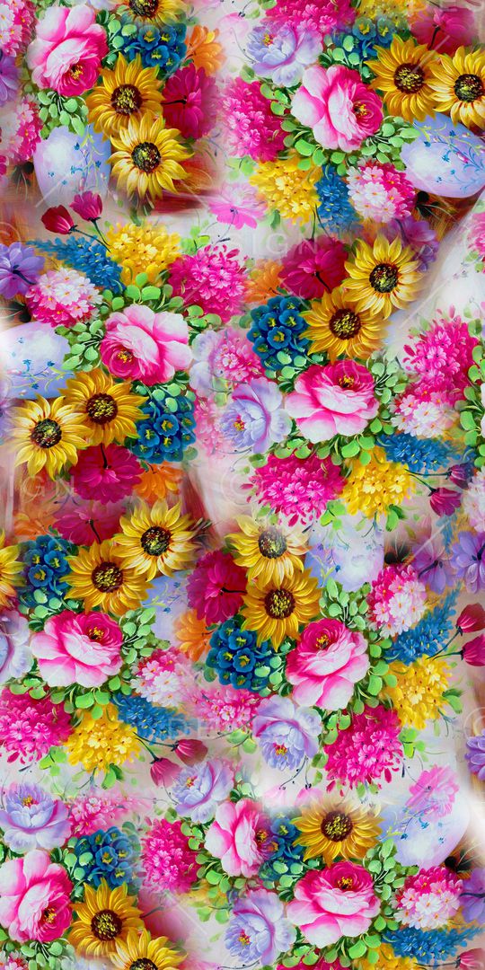 手绘印花华亿平台图片