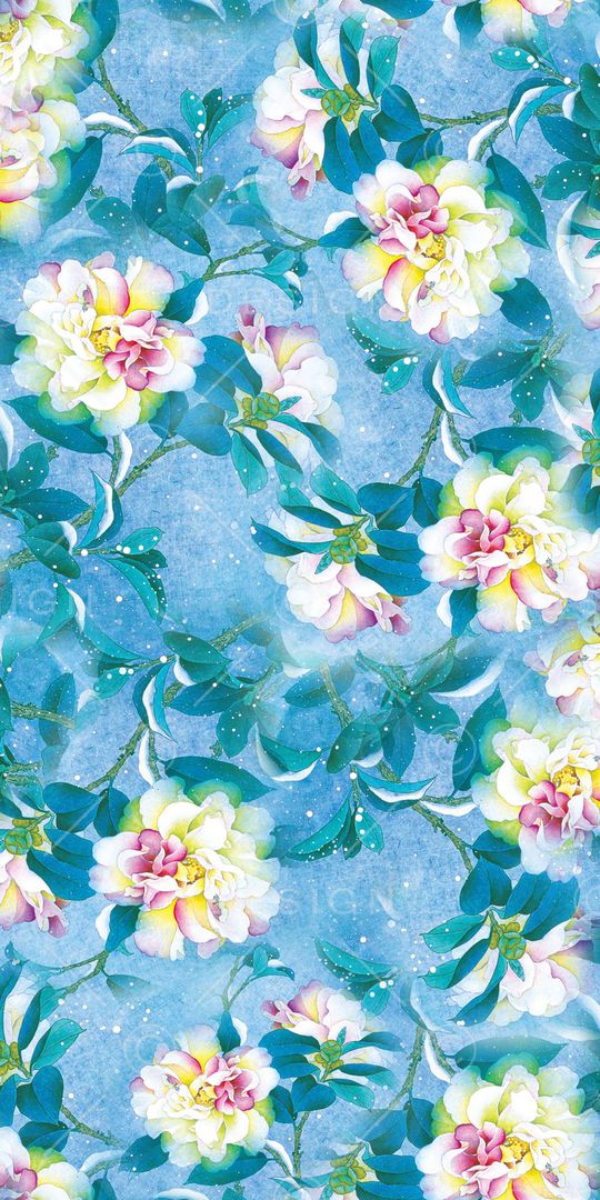 手绘印花华亿平台图片