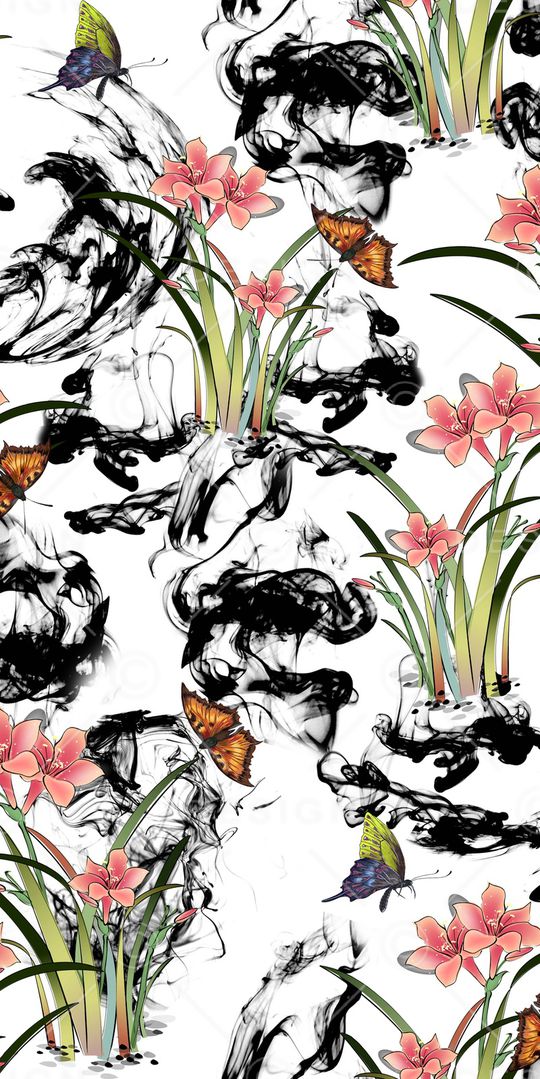 花朵印花华亿平台图片