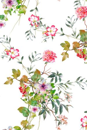 绿叶印花华亿平台图片