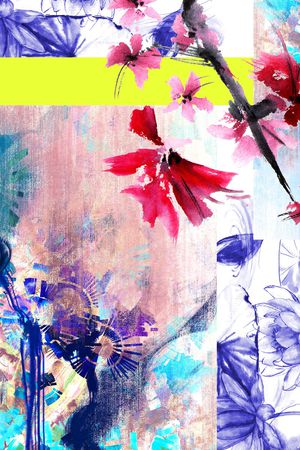 几何印花华亿平台图片