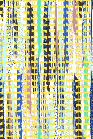 几何印花华亿平台图片