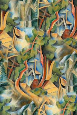 抽象印花华亿平台图片