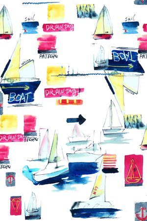 手绘画印花华亿平台图片