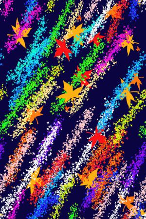 泼墨印花华亿平台图片