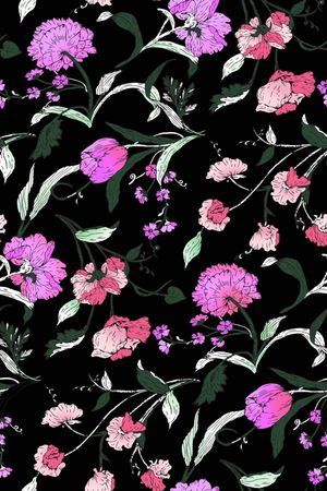 乱花印花华亿平台图片