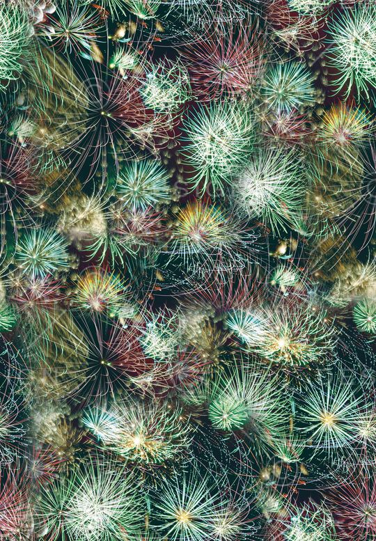 扎染印花华亿平台图片