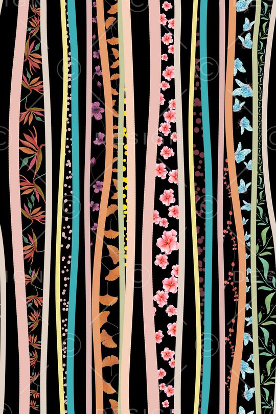 蝴蝶印花华亿平台图片