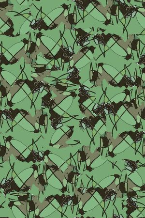 绿色印花华亿平台图片