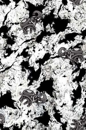 泼墨印花华亿平台图片