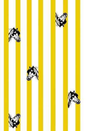 条纹印花华亿平台图片